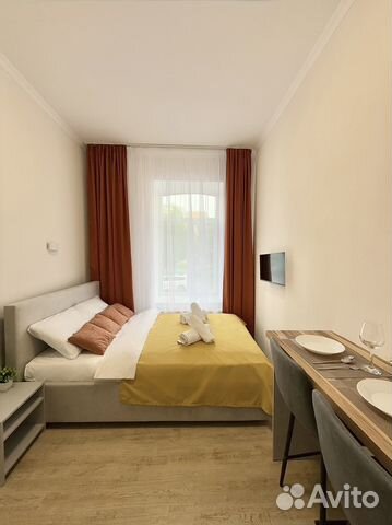 Квартира-студия, 21 м², 1 кровать
Квартира-студия, 21 м², 1 кровать