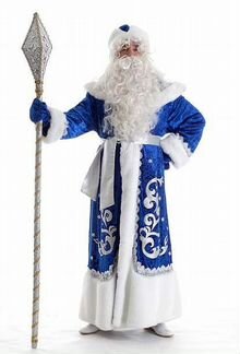 Трезвый Дед мороз в костюме, поздравления