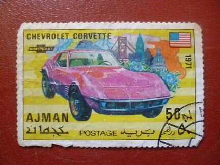Chevrolet corvette 1971 г. (Ajman, оаэ)
