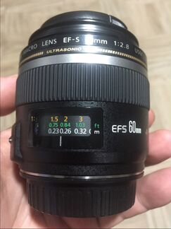 Canon EF-s 60mm F2,8 macro