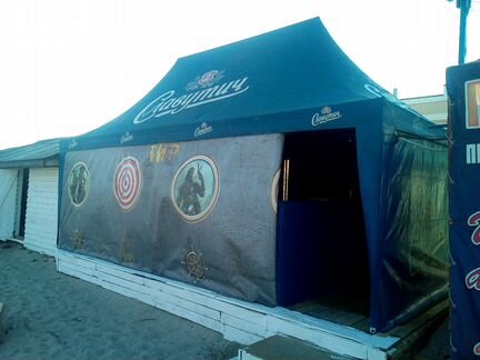 Палатка 6м3м для бизнеса