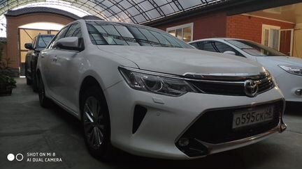 Toyota Camry 2.5 AT, 2015, седан, битый