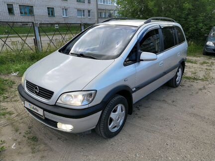 Opel Zafira 1.8 МТ, 2003, минивэн