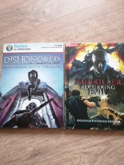 2 игры на PC. dishonored И pain killer