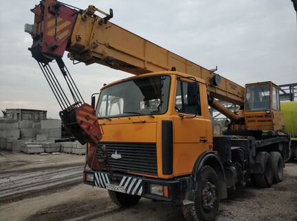 Автокран Маз Ивановец 25 тонн 21 метр