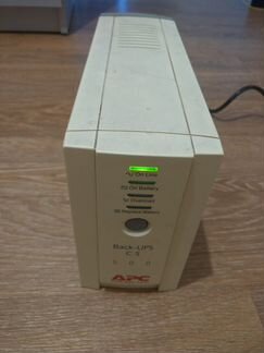 Ибп APC Back-UPS CS 500, аккумулятор рабочий