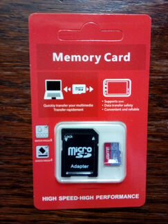 Карта памяти MicroSD 64Gb,32 гб 10 класс