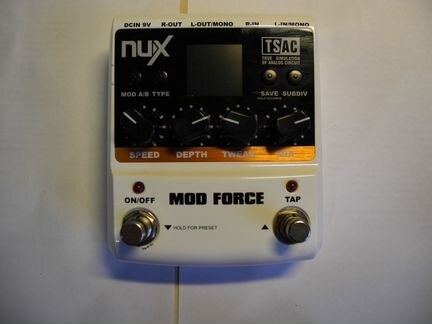 Гитарная педаль NUX MOD force (модулятор)