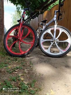 Велосипед с литыми дисками