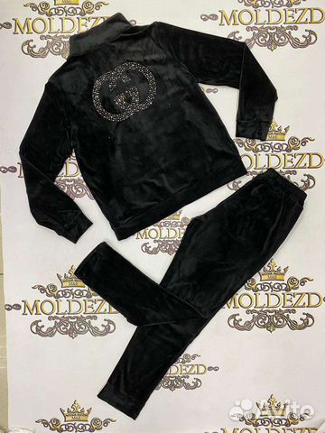 Спортивный костюм велюр 48-50, 50-52 и 52-54рновый
