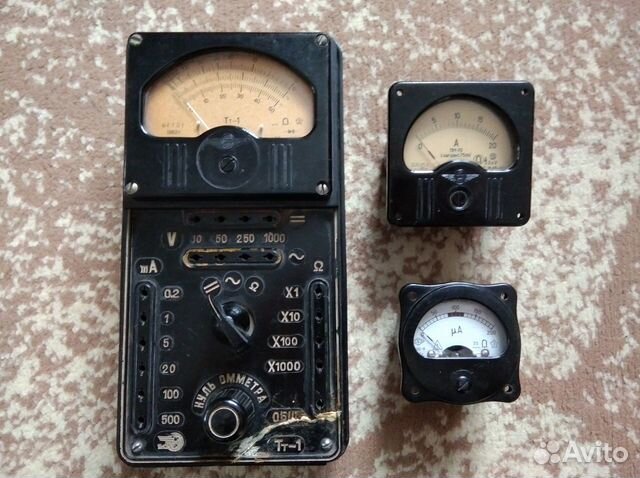 Тестер, миллиамперметр СССР