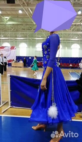 Платье для спортивных бальных танцев