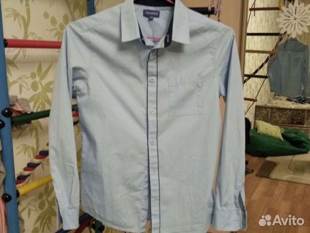 Рубашка для мальчика р 134-140