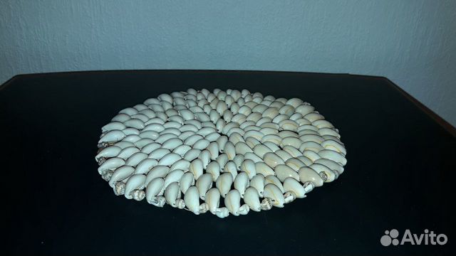Салфетка подставка новая из ракушек (сувенир), 2шт