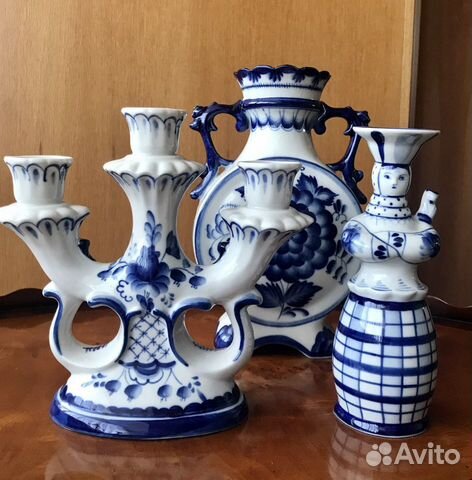 Сувениры из Гжели