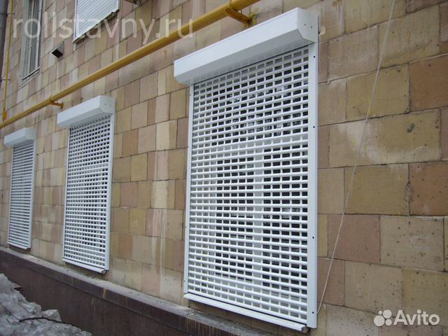 Защитные роллеты на окна, гараж