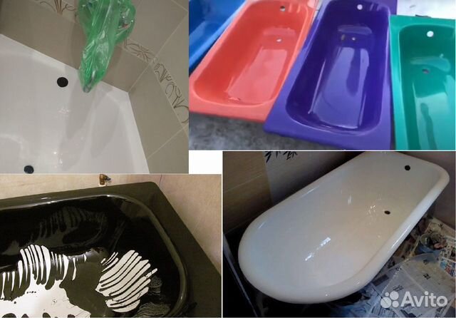 Реставрация ванн, гарантия от пожелтения