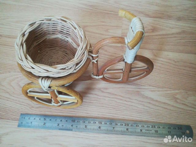 Кашпо велосипед