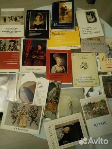 Наборы открыток об искусстве