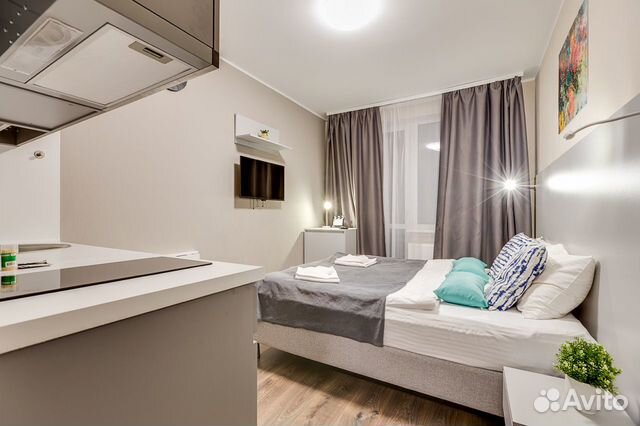 

Квартира-студия, 22 м², 2 кровати