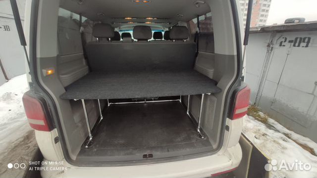 Полка в багажник на длинный VW Caravelle