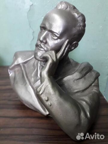 Бюст Пётр Ильич Чайковский.Скульптор Л.Торич