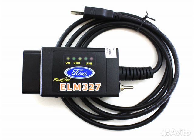 ELM 327 USB с переключателем HS + MS CAN для Ford