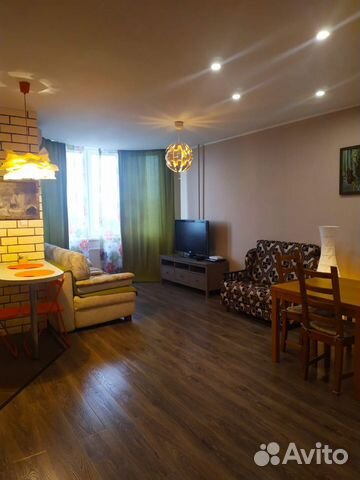 

Квартира-студия, 42 м², 3 кровати