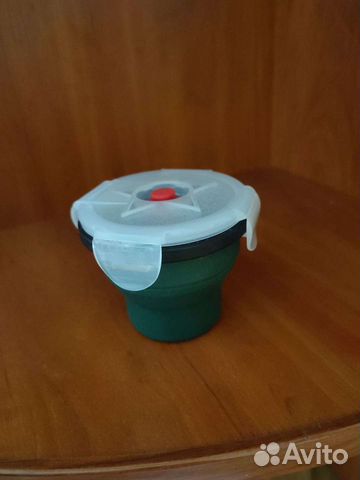 Стакан силиконовый складной Армия России