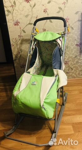 Санки- коляска для детей