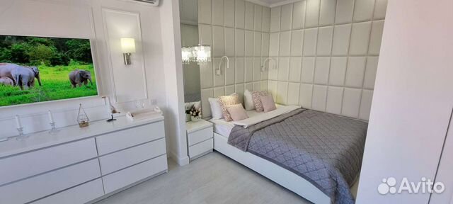 

Квартира-студия, 40 м², 2 кровати