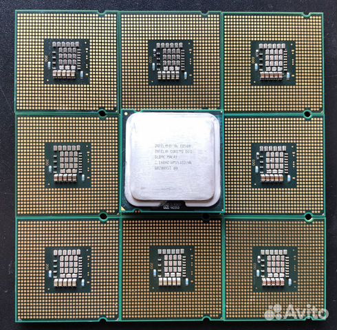 Процессоры на 775 сокет(Intel E8500, E8400, Q6600)