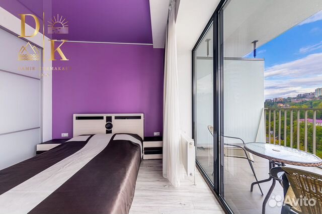 

Квартира-студия, 45 м², 2 кровати