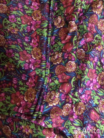 Ткань искусственный шелк СССР