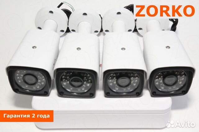 Видеонаблюдение - комплект 4к Продажа и Установка