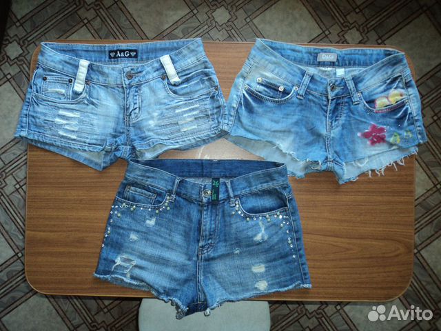 Шорты: A&G, D&G, benetton, lime