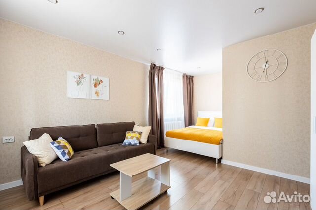 

1-к. квартира, 45 м², 2 кровати