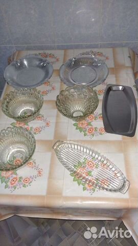 Селёдочница, блюда, бутыль СССР