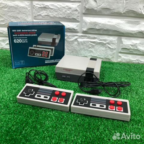 Игровая приставка 620 игр. Денди. Сега