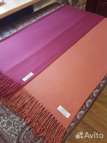 Палантины новые (Индия) натуральные