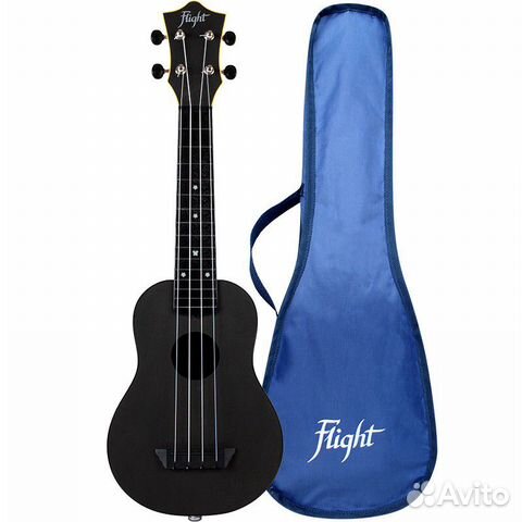 Укулеле со звукоснимателем Flight TUS 35E BK
