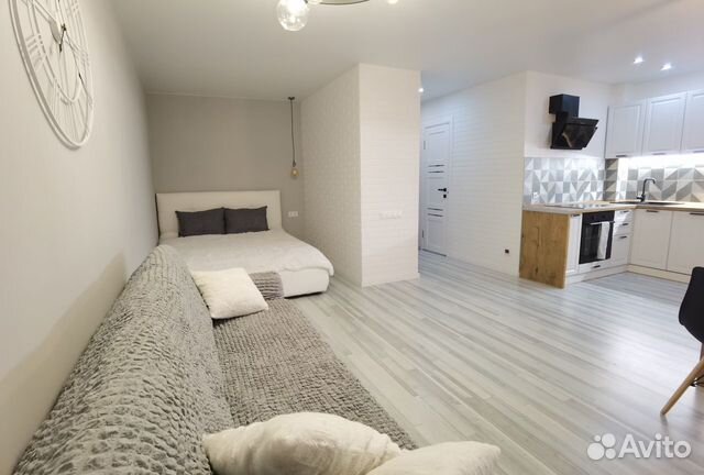 

Квартира-студия, 42 м², 2 кровати
