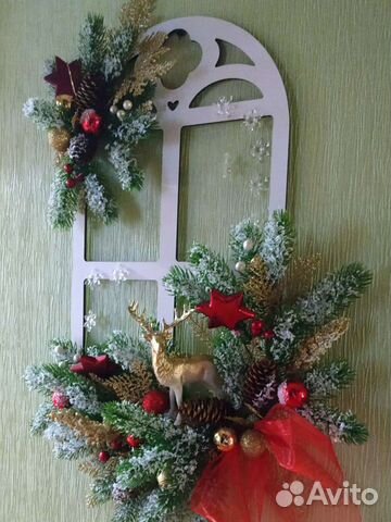 Новогодний декор пано