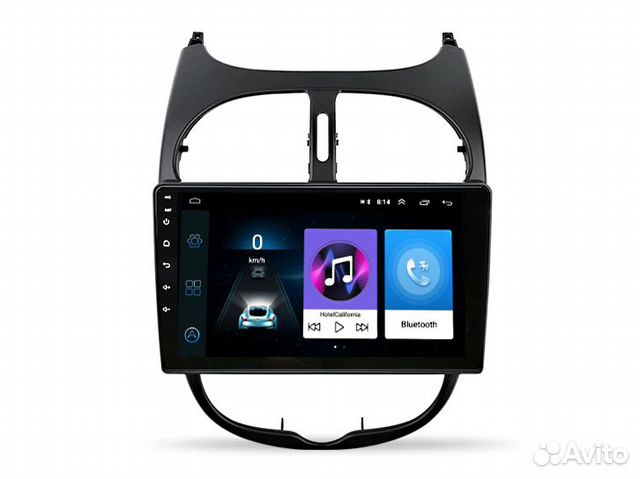 Магнитола Peugeot 206 Android