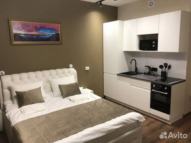 

Квартира-студия, 25 м², 1 кровать