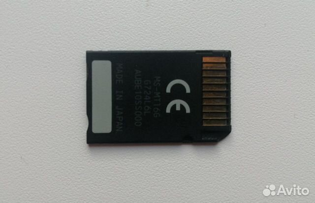 Флешка Memory Stick Pro Duo на 16 GB для PSP