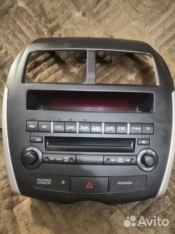 Штатная магнитола на Mitsubishi ASX