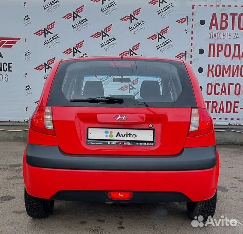 Hyundai Getz 1.4 AT, 2007, 168 290 км