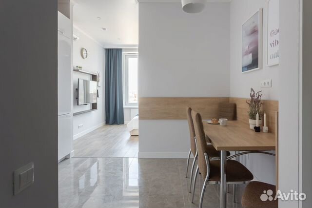 

Квартира-студия, 30 м², 2 кровати