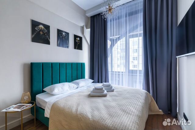 

Квартира-студия, 26 м², 2 кровати